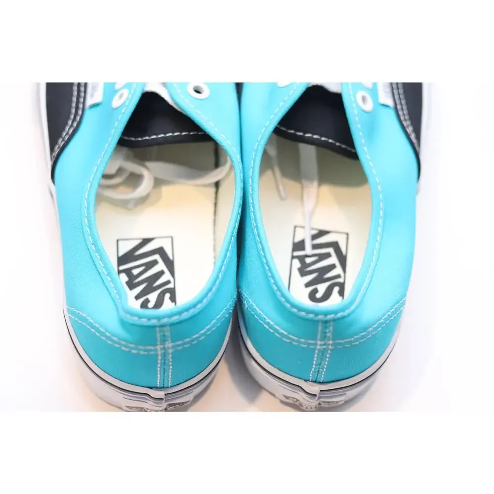 Vans Era Teal Black Skateboarding Shoe Sz 7.5